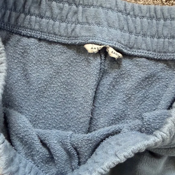 AEO Light Blue Boyfriend Joggers - Picture 4 of 7